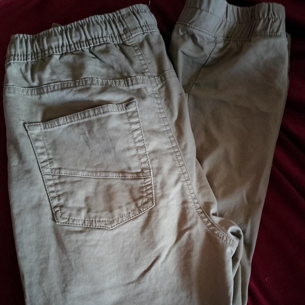 Boys jogger khakis